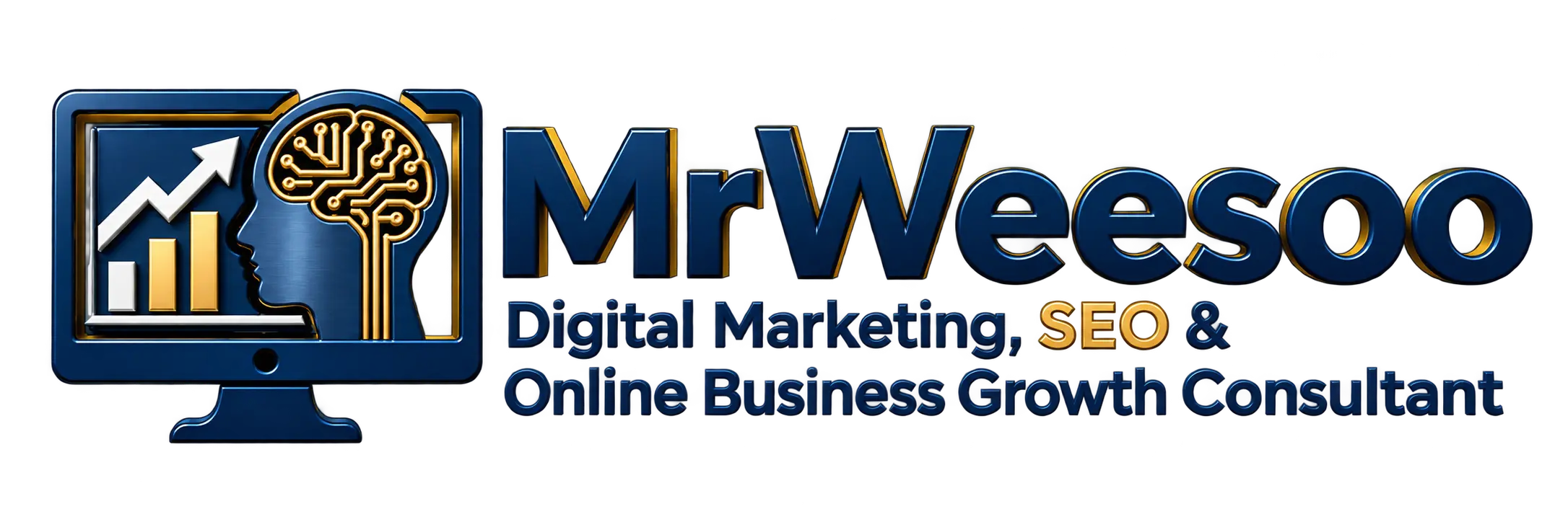 MrWeesoo digital marketing, SEO and online business growth consultant logo